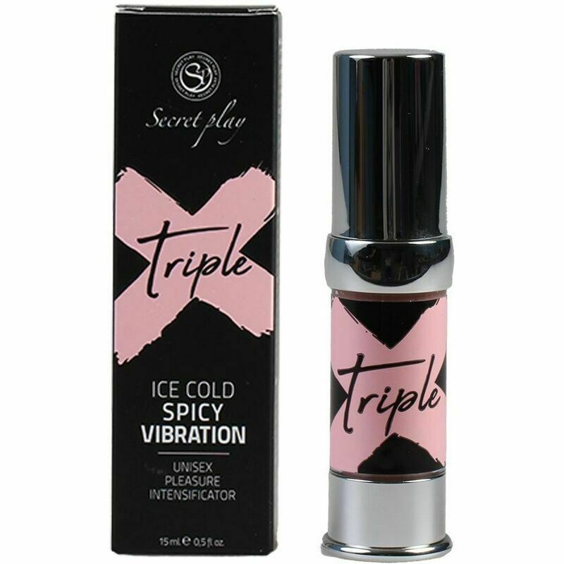 Secretplay Triple X Unisex Pleasure Intensificator Orgasm Arousal Female Enhance