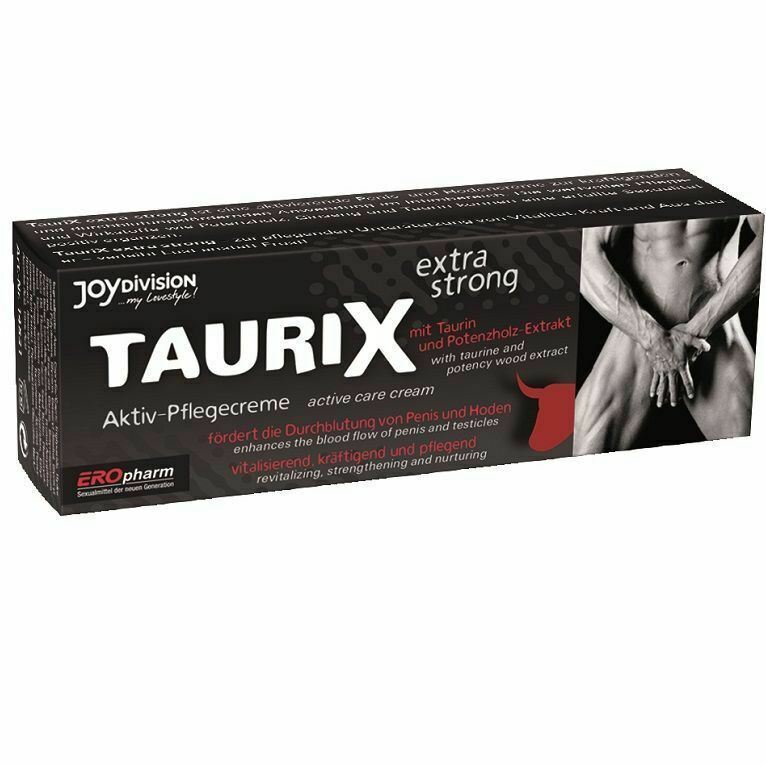 Eropharm Taurix Extra starke belebende Creme für schnelle männliche Erektion, 40 ml