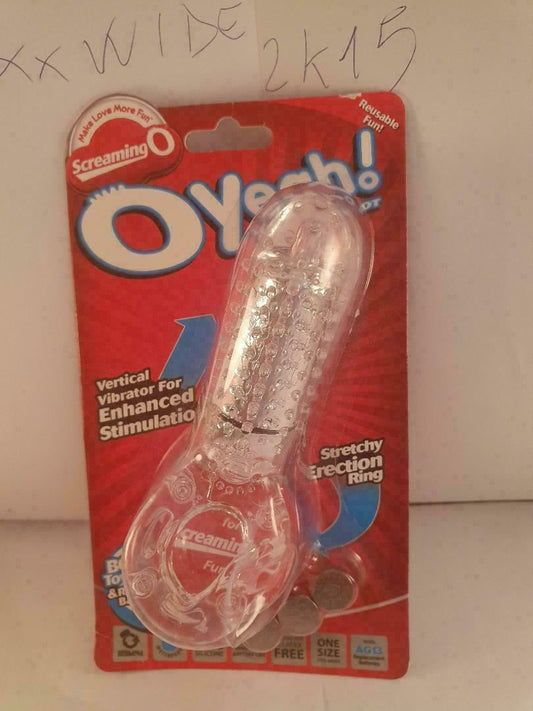 O YEAH-Clitoral Penis-Powerfull Ring-man Vibrating Riutilizzabile Cock-Anello maschile