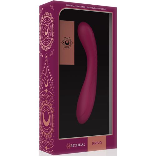 Rithual Kriya Rechargeable Stimulator Multispeed Vibrator G-Spot Dildo Sex Toy