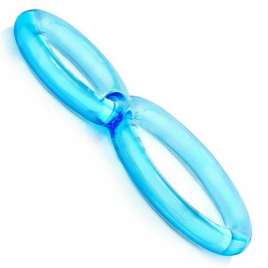 Anello per il pene Super Strong Stay Harder Anelli per il pene Cockring Screaming O Ofinity Blue