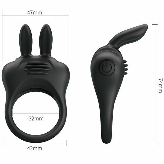 Davion Pretty Love Penis Ring Cock Vibrator Vibrating Vagina Clit Stimulator men