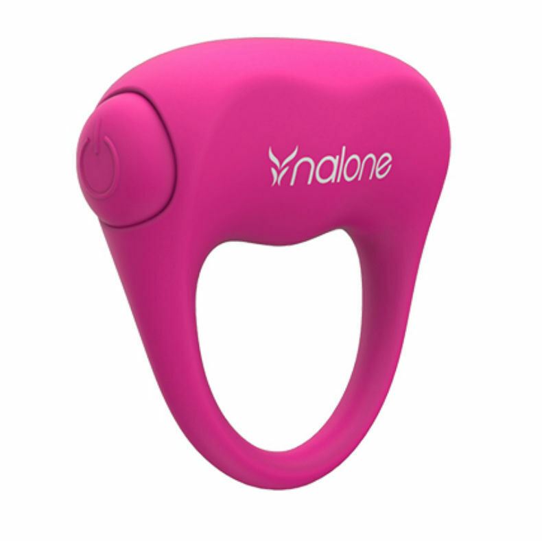 Fashion Cock Ring for Men Nalone Vibrating Love Pink Vibrating Penis Ring Nuovo