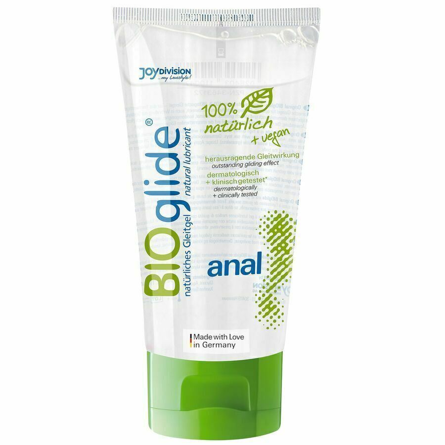 Joy-Division Bioglide ANAL Lubricants Organic Water-Based Lube Unisex 2.7oz 80ML