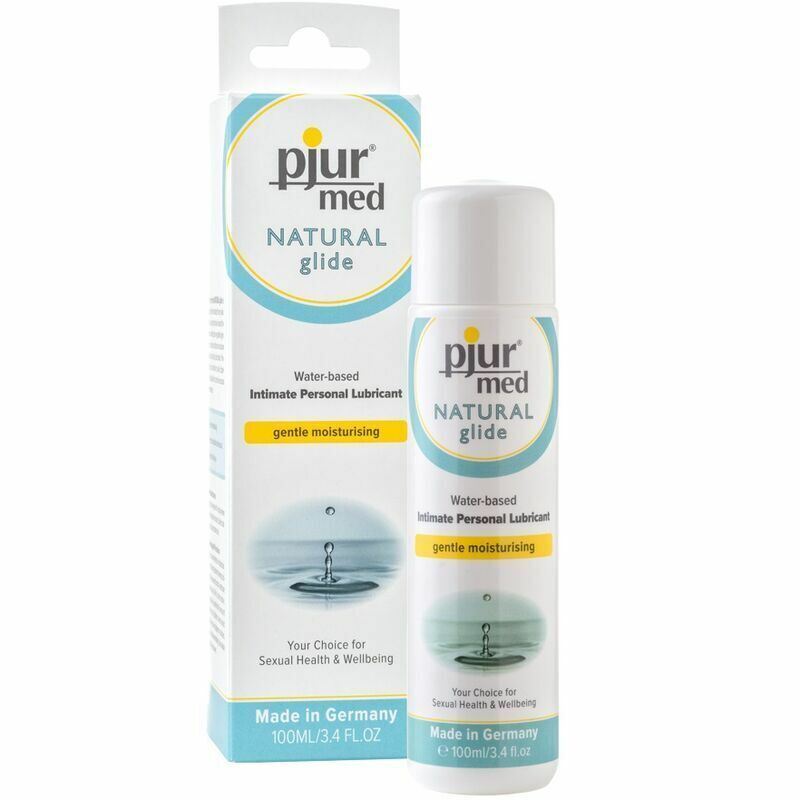 Pjur Med Natural Water Based Lubricant Sex Personal Lube Toys Safe 3.38oz/100ML
