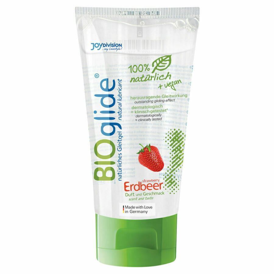 Flavoured Lubricants JoyDivision Bioglide Strawberry Water-Based Lube 2.7oz 80ml