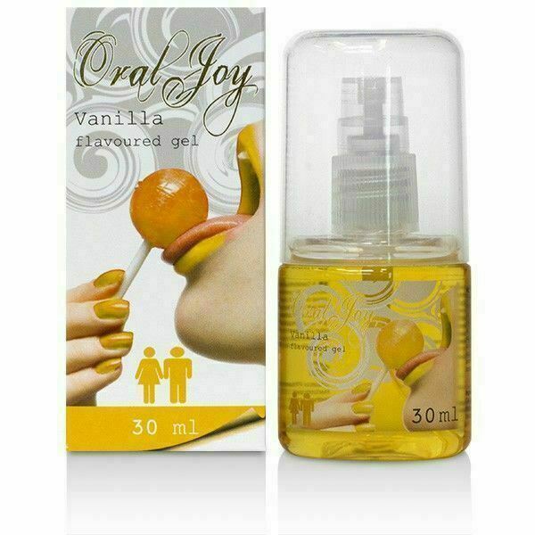 Oral Joy Vanilla Flavored Gel Oral-Sex Edible 1 fl oz / 30ml