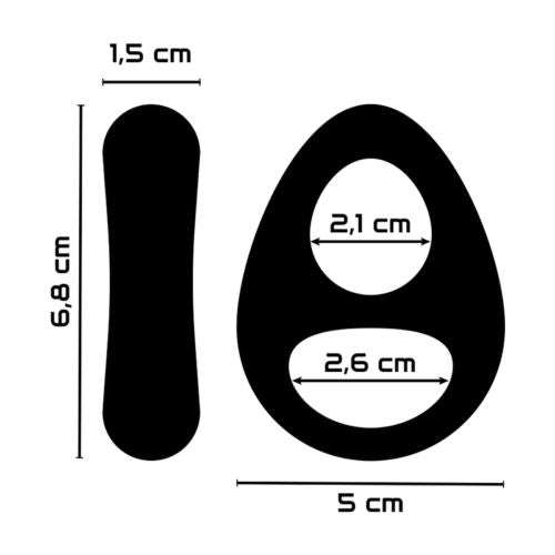 Powering Super Flexible And Resistant Penis Ring And Testicles Sex Toys For Man