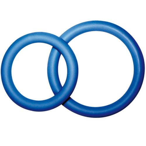 CockRing Potenz Duo Blue Small Penis Rings (Size S) Sex Toys for man