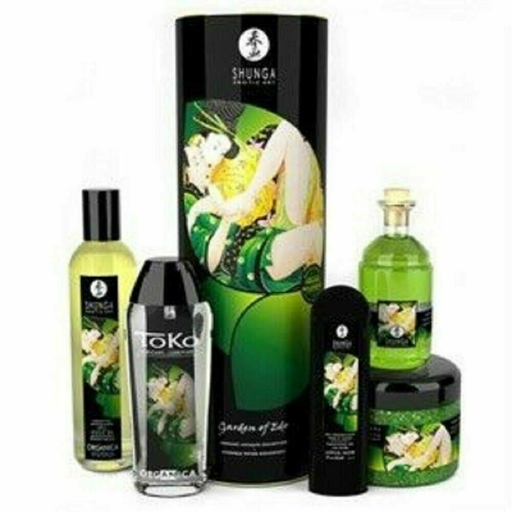 Kit Shunga Garden della Collezione Edo Geisha Olio da Massaggio Lubrificante Afrodisiaco