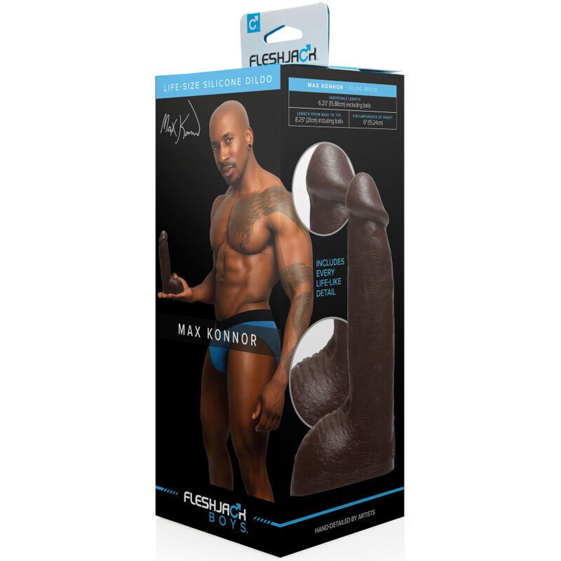 Realistic-Dildo-Max-Konnor-Fleshlight-Toys-FleshJack-Woman-Gay-Man-Sex-Real-24cm