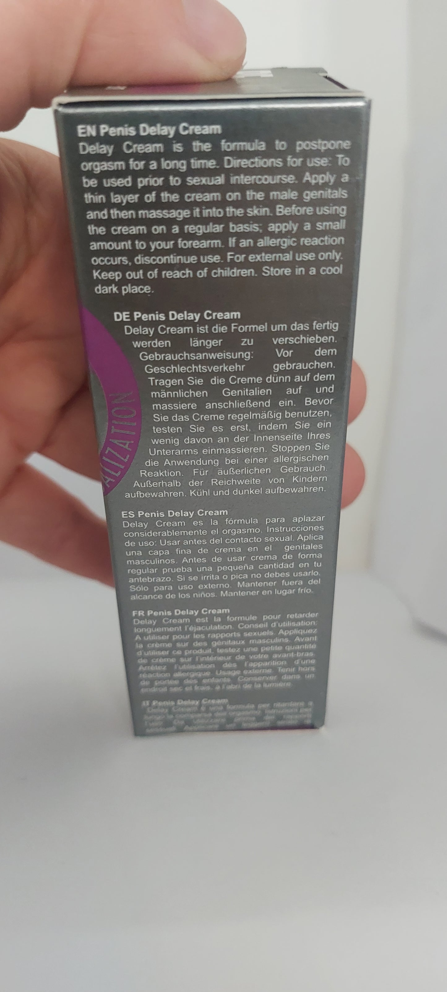 BE Enduring Penis Delay Cream Lasting Lasting Ejaculation Delay 45ml