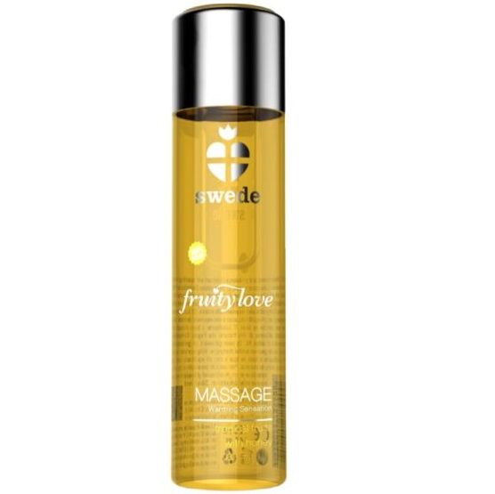 SWEDE Massage Oil Lozione riscaldante commestibile 60/120 ml