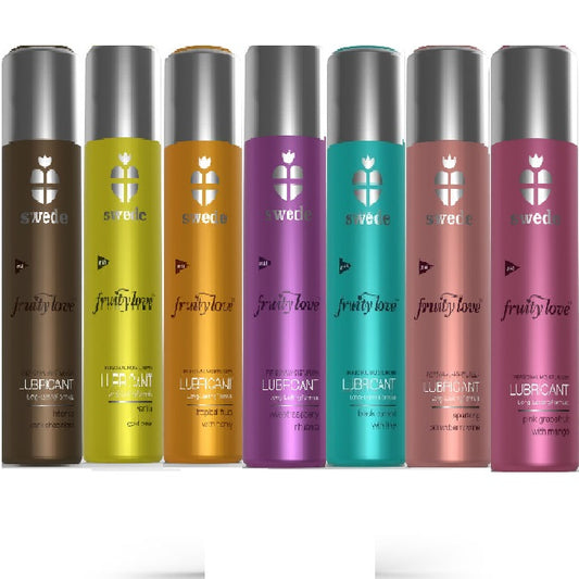 Flavoured Lubricant Swede Fruits Edible Water Based Personal Lube 50ml / 100ml