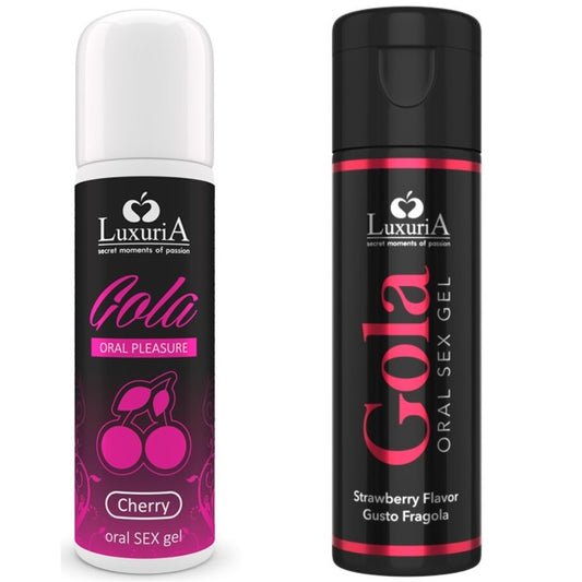 Luxuria Gola gel per sesso orale aromatizzato preservativo sicuro 30 ml