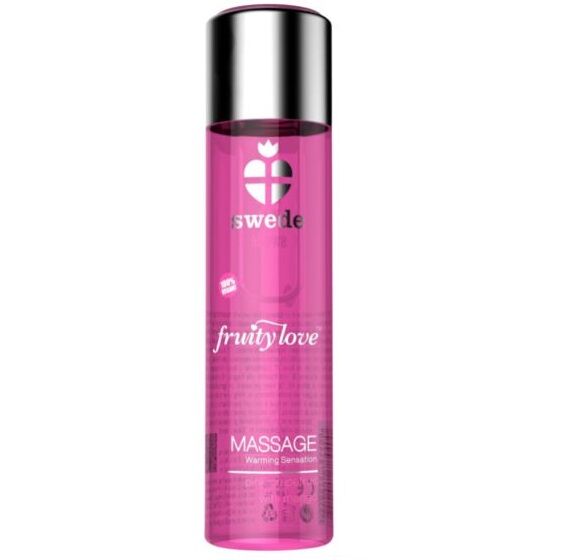 SWEDE Massage Oil Lozione riscaldante commestibile 60/120 ml