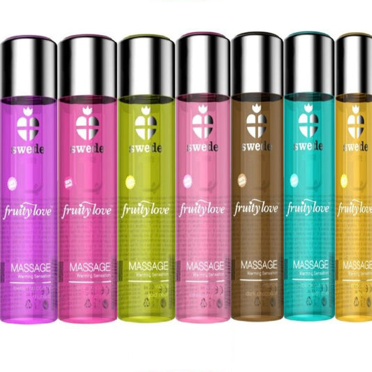SWEDE Massage Oil Lozione riscaldante commestibile 60/120 ml