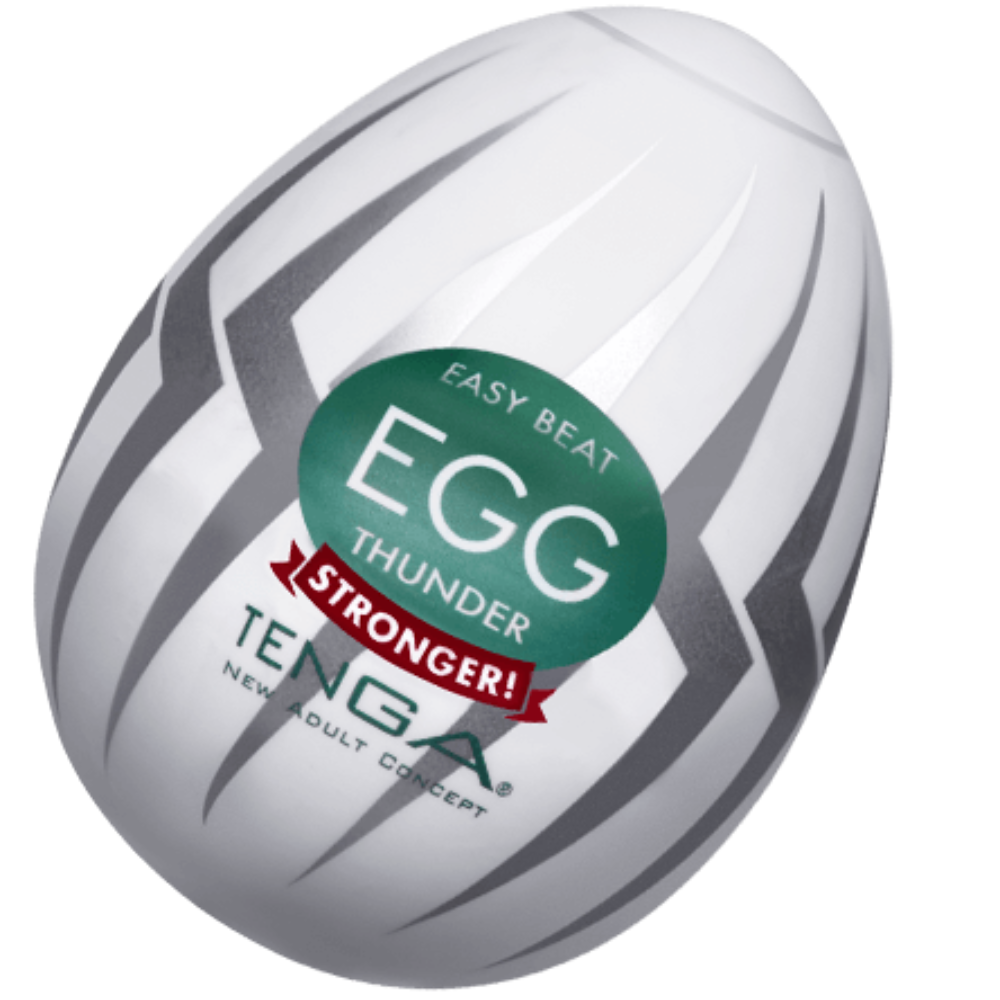 TENGA EGG THUNDER Herren-Masturbator Easy Ona-Cap Vagina-Sexspielzeug, 100 % echt