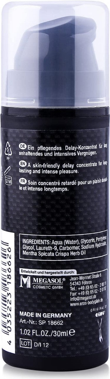 Eros 100% Delay Power Concentrate Gel Männlicher Penis Vorzeitige Ejakulation verlängern