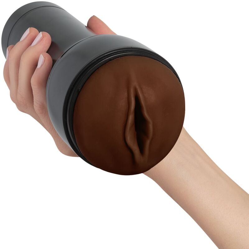 Fleshlight Sex Toys Kiiroo Feel Stroker Stimulating Masturbator Man - Dark Brown