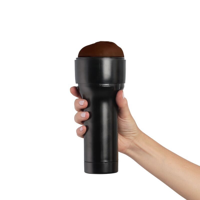 Fleshlight Sex Toys Kiiroo Feel Stroker Stimulating Masturbator Man - Dark Brown