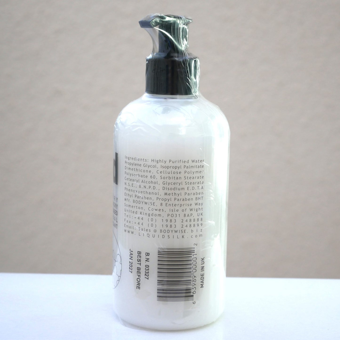 Liquid Silk Original Lubricant Water Based Bodywise Luxury lube Choose Size