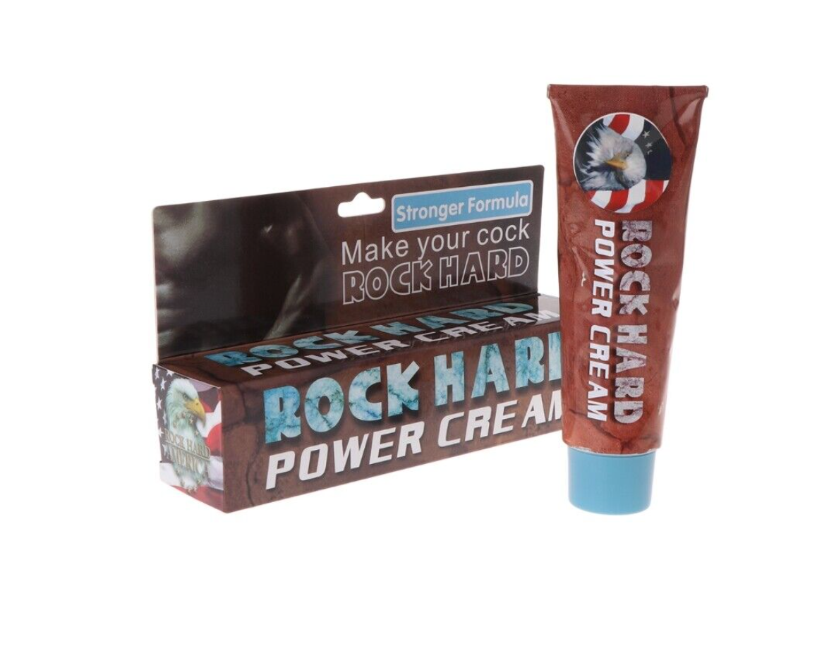 USA Rock Hard Power Cream Enlarger Gel Erection Enlargement Oil For Men 1.7FL OZ