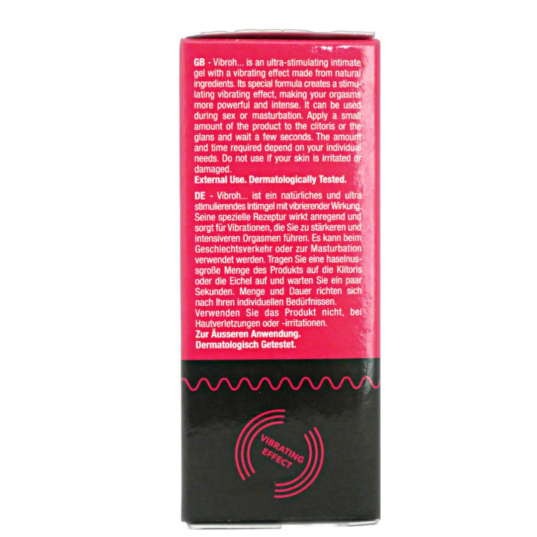 Vibroh Intense Orgasms Gel Vorspiel Climax Female Intensify 15ML