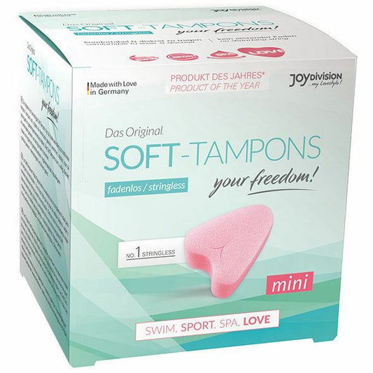 Experience Total Freedom: JoyDivision Soft Tampons for Swim, Sport, Spa & Intimacy!