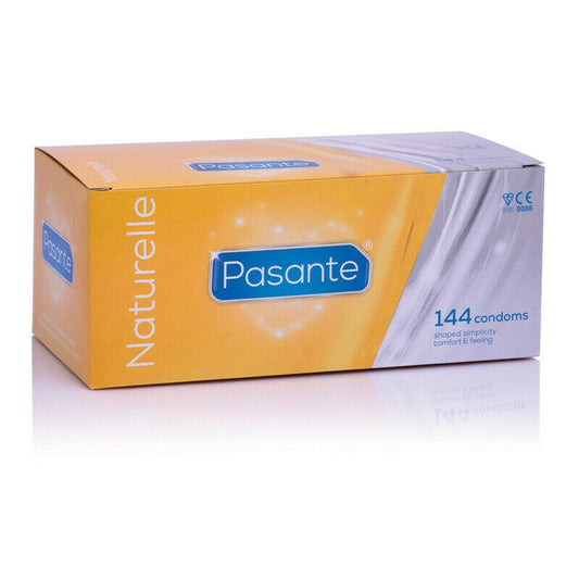 🌿 Feel Closer Naturally: Pasante Naturelle Condoms – For a Natural, Comfortable Fit 🌿