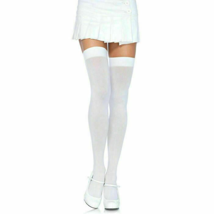 The Ultimate Seductive Accessory: White Sexy Stockings by Leg Avenue