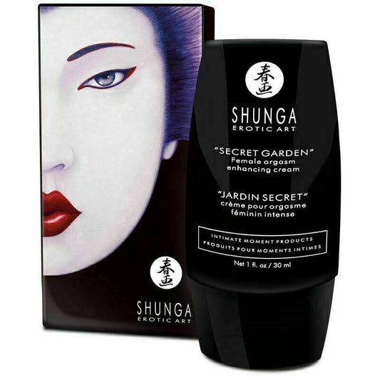 Unlock Intense Pleasure with Shunga Secret Garden Orgasm Enhancing Cream