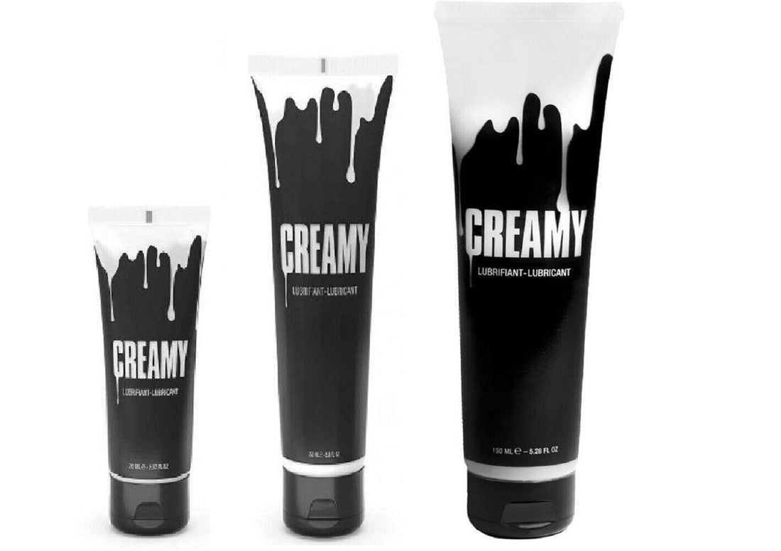 Experience Ultimate Pleasure with Creamy Cum Lube – The Most Realistic Semen-Textured Lubricant!