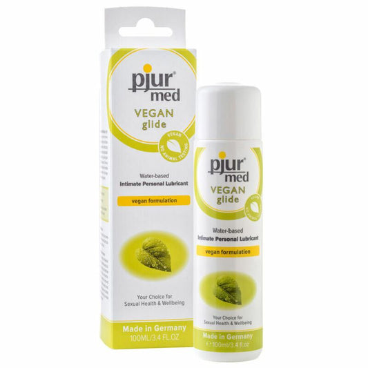 🌿 Discover the Ultimate in Comfort and Sustainability: Pjur Med Vegan Glide Water-Based Lubricant 100ml