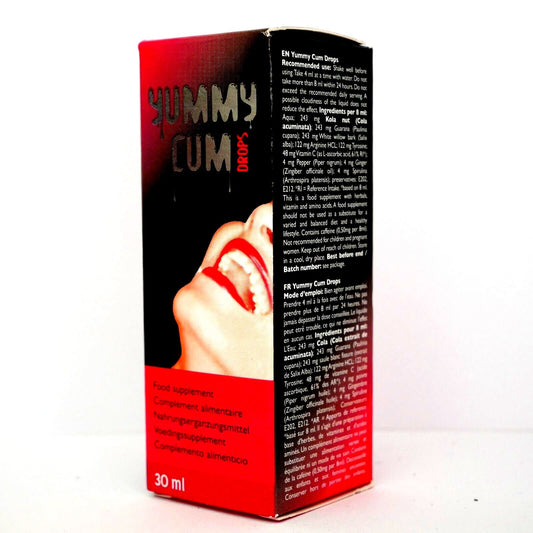 Make Every Moment Sweeter with YUMMY DROPS SPERM TASTY 30ml!