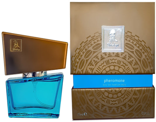 Unlock Your Alluring Charisma with Shiatsu Pheromones Fragrance for Men – Lightblue 15ml
