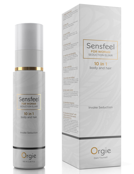 Unleash Your Feminine Power with Orgie Sensfeel For Woman Body & Hair Elixir!
