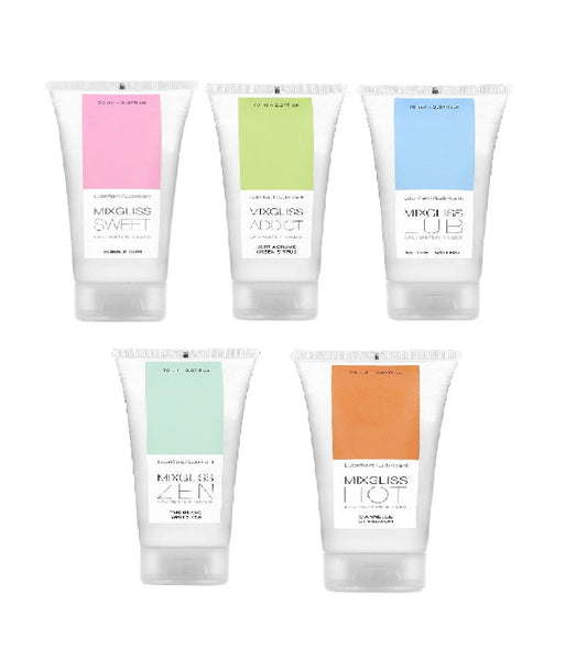 Indulge in Sweet Sensations with Mixgliss Bubblegum Flavored Lubricant!