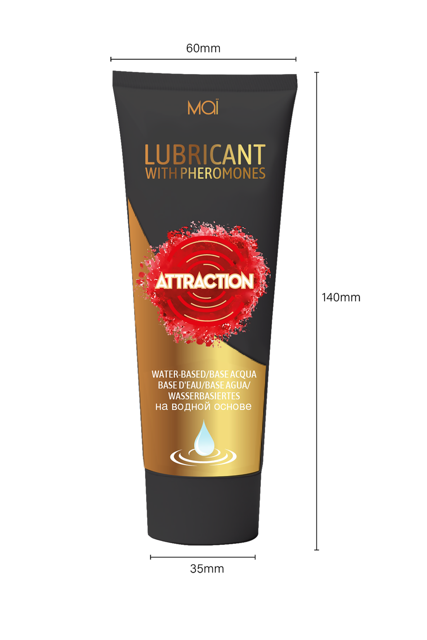 Lubricant with Pheromones - Natural 100ml