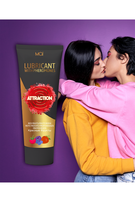 Pheromones Lubricant Flavoured Red Fruits 100ML