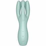 Anal vaginal clitoris sex toys for women satisfyer threesome 3 vibrator - green