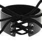 Vegan Leather Choker Necklace Submissive Collar
