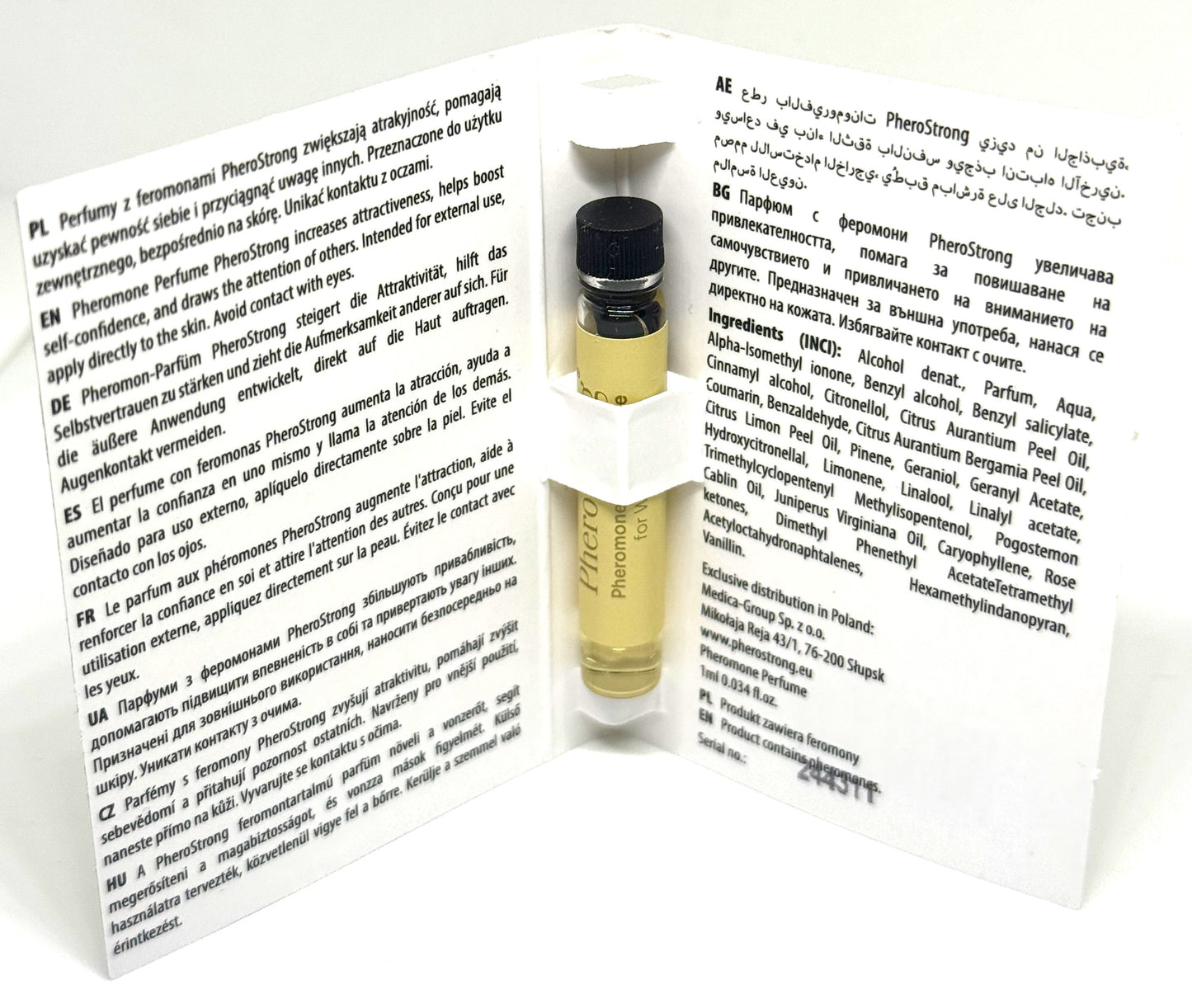 PheroStrong Your Choice Pheromone Perfume for Women - 1ml