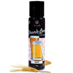 BIRRA Sex Lube Commestibile Secretplay Lubrificante Birra Aromatizzata Drunk In Love 2oz/60ML