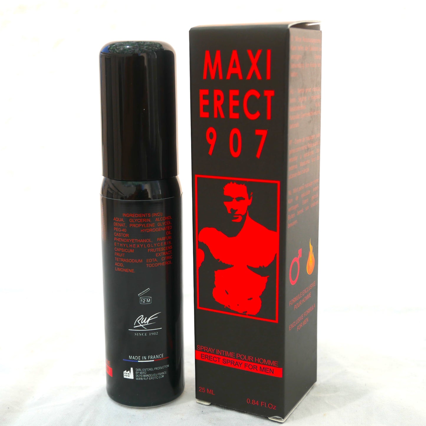 Maxi Erect 907 Spray für Peniserektion für Männer 25 ml