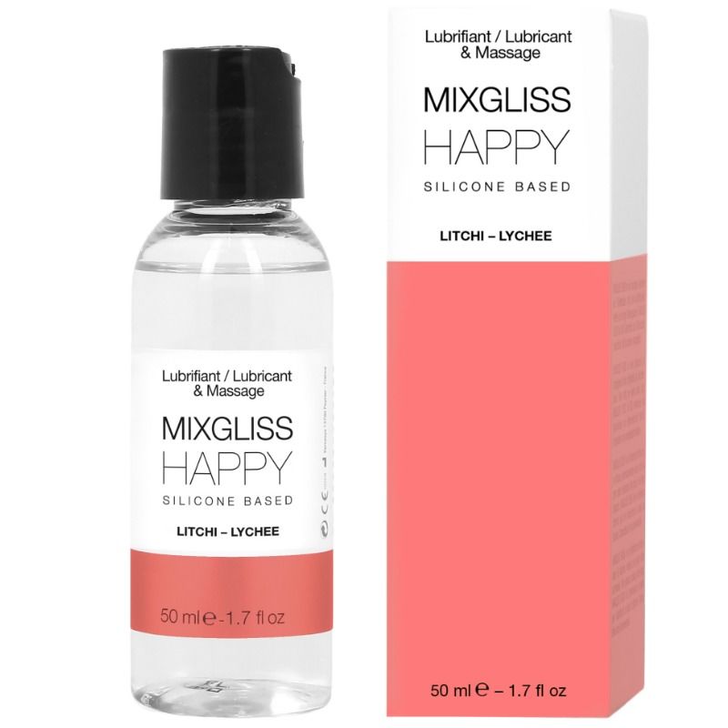 Lubrificante e massaggio MIXGLISS Lubrificante sessuale in silicone con frutta aromatizzata Fiore di ciliegio 