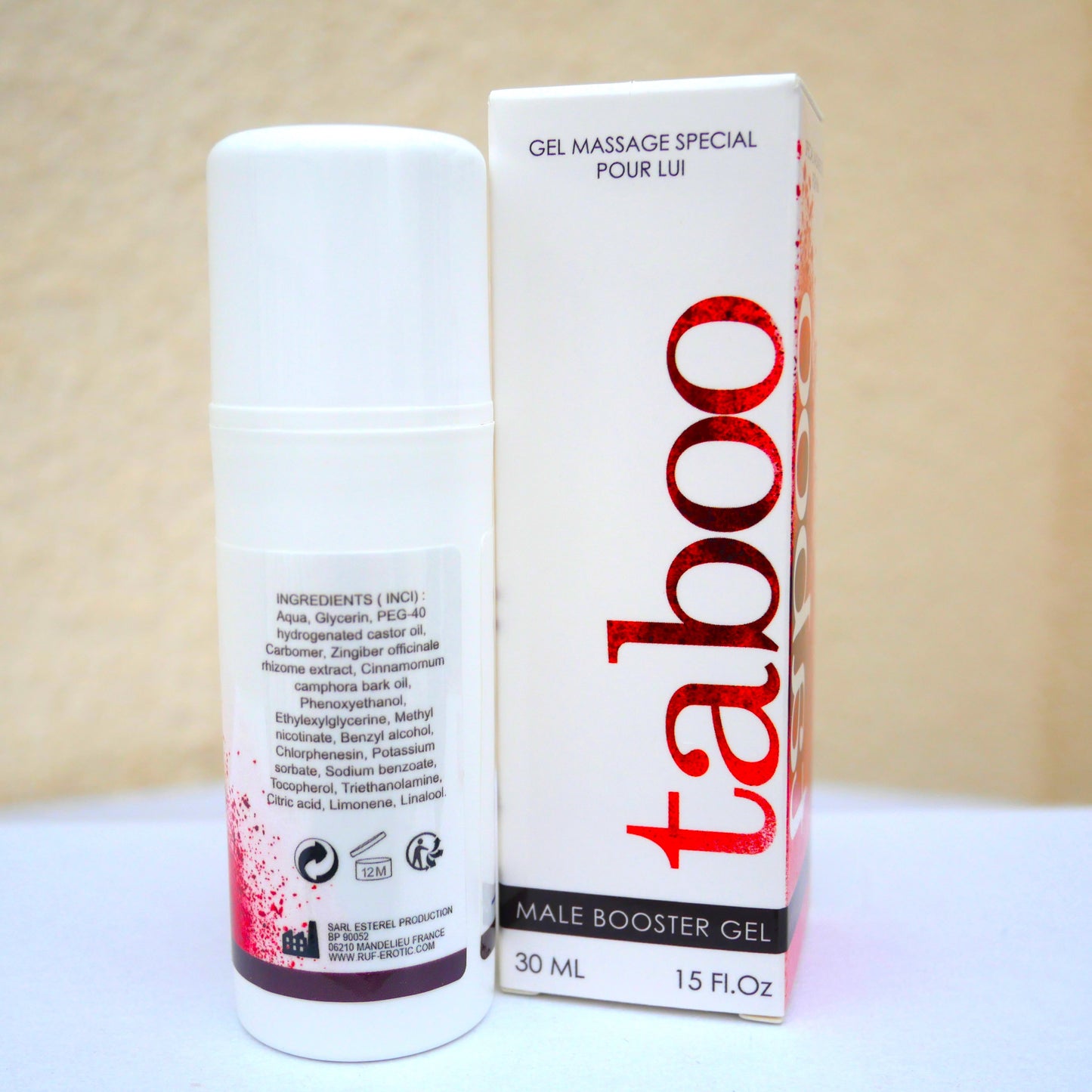 Taboo Erection Gel for Man 30ml