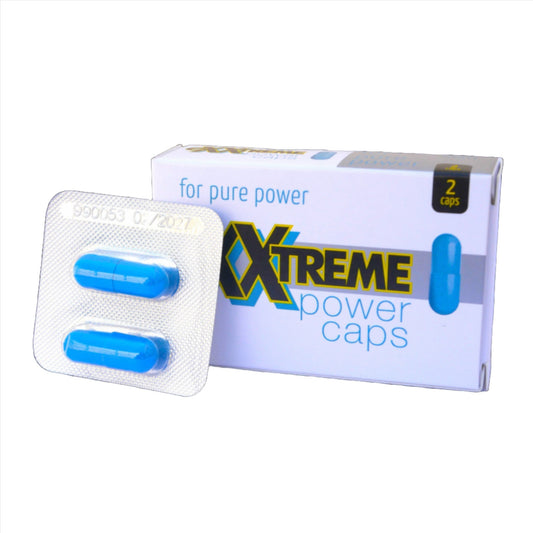 2 Pills Exxtreme Power Caps for Men