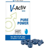 20 Pills HOT V-Active for MAN Pure Power Libido Potency Pill Men Stamina For Him