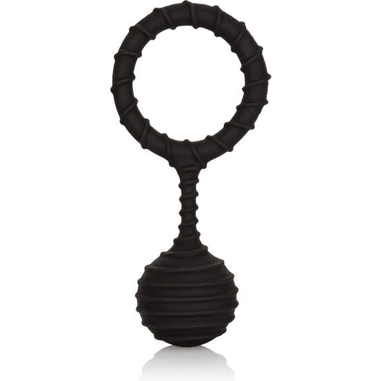 Weighted Ball Silicone Penis Ring XL